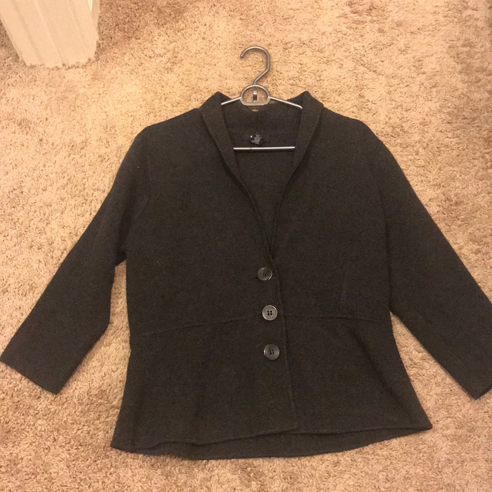 Alfani Knit Jacket in Grey